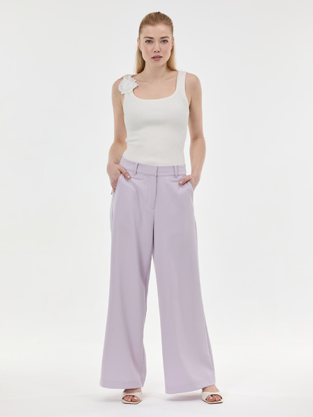 Orsay Pantaloni largi lila deschis pentru femei ORSAY