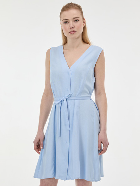 Orsay Rochie albastru deschis fără mâneci pentru femei ORSAY