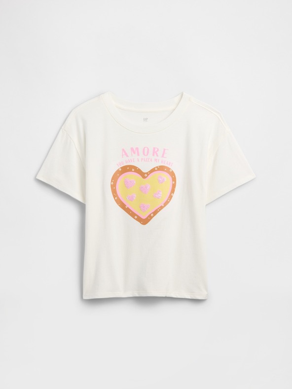 GAP Tricou oversize pentru copii GAP