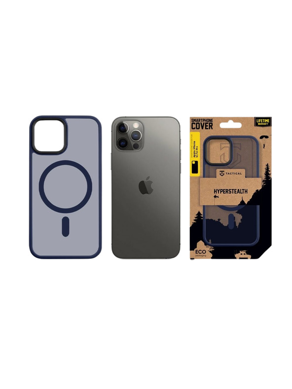 Tactical Tactical MagForce Hyperstealth Husă pentru Apple iPhone 12/12 Pro Deep Blue