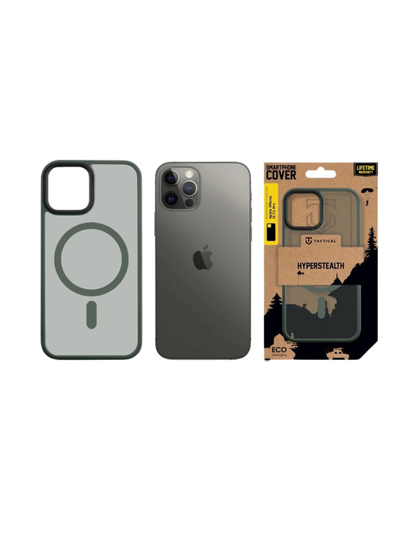 Tactical Tactical MagForce Hyperstealth Husă pentru Apple iPhone 12/12 Pro Forest Green