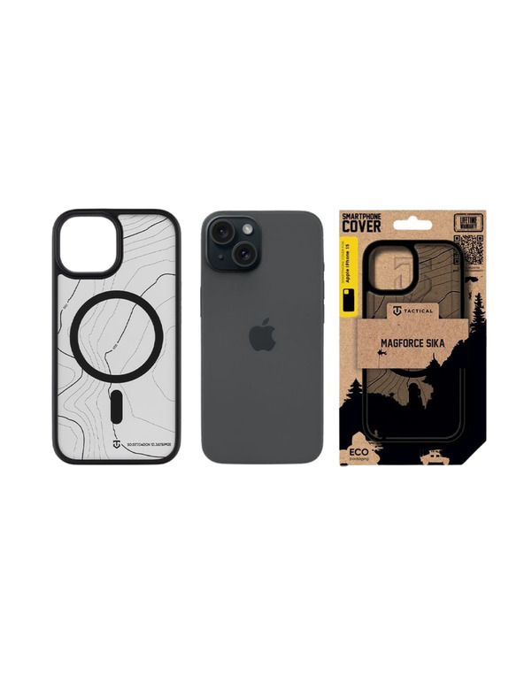 Tactical Tactical MagForce Hyperstealth Sika Carcasă pentru Apple iPhone 15 Asphalt