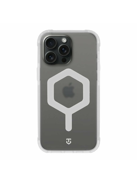 Tactical Tactical MagForce Hexagon Husă pentru Apple iPhone 15 Pro Max T-White