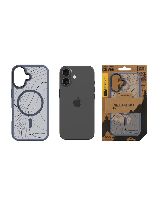 Tactical Tactical MagForce Hyperstealth Sika Carcasă pentru Apple iPhone 16 Deep Blue