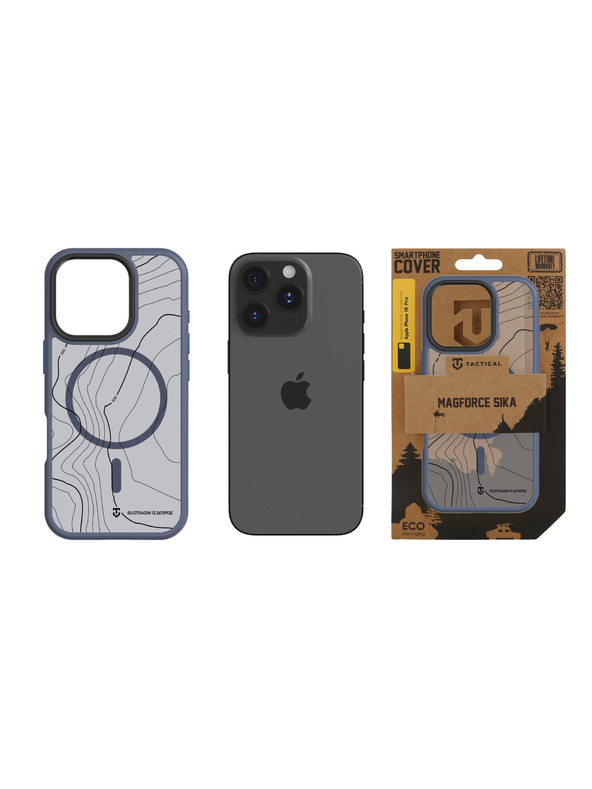 Tactical Tactical MagForce Hyperstealth Sika Carcasă pentru Apple iPhone 16 Pro Deep Blue
