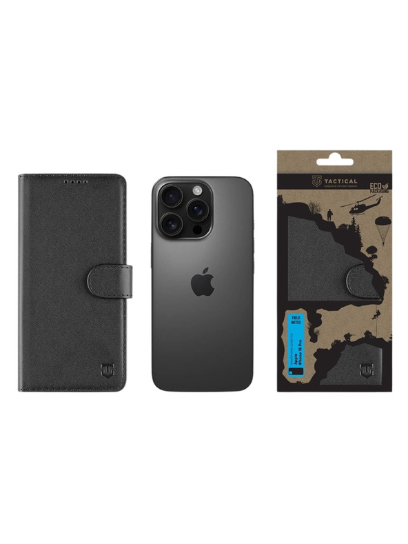 Tactical Tactical Field Notes pentru Apple iPhone 16 Pro Black