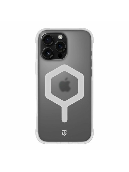 Tactical Tactical MagForce Hexagon Husă pentru Apple iPhone 16 Pro Max T-White