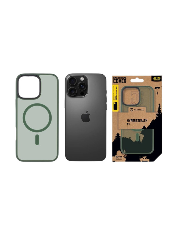 Tactical Tactical MagForce Hyperstealth Carcasă pentru Apple iPhone 16 Pro Max Forest Green