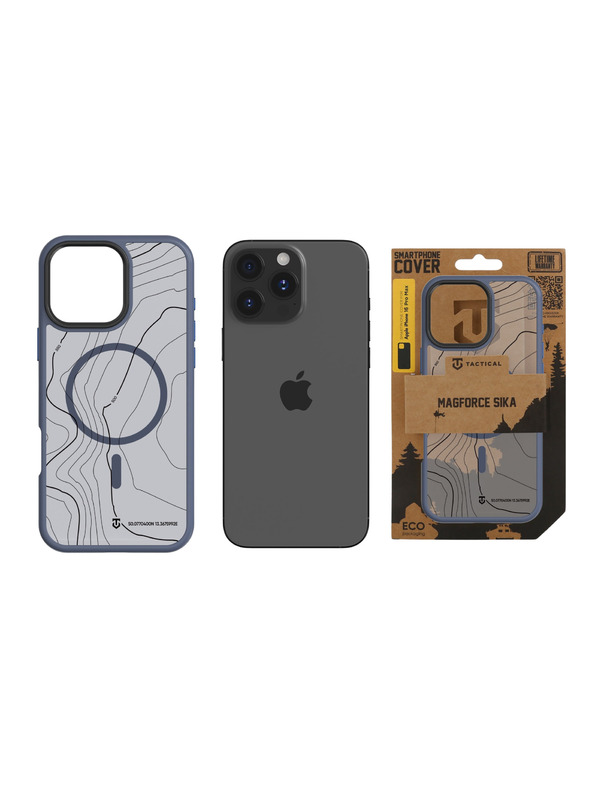 Tactical Tactical MagForce Hyperstealth Sika Carcasă pentru Apple iPhone 16 Pro Max Deep Blue