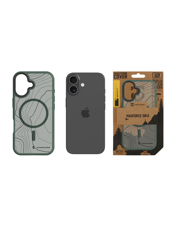 Tactical Tactical MagForce Hyperstealth Sika Husă pentru Apple iPhone 17/iphone 18 Forest Green