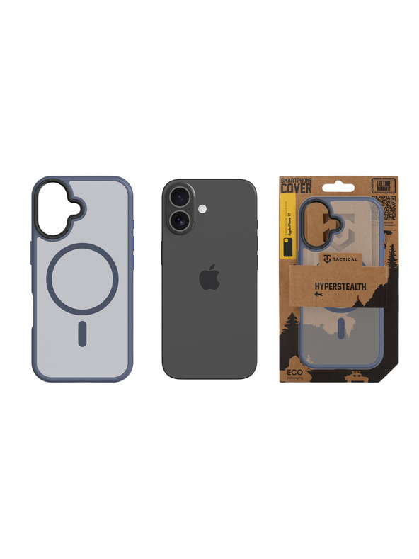 Tactical Tactical MagForce Hyperstealth Carcasă pentru Apple iPhone 17 Deep Blue
