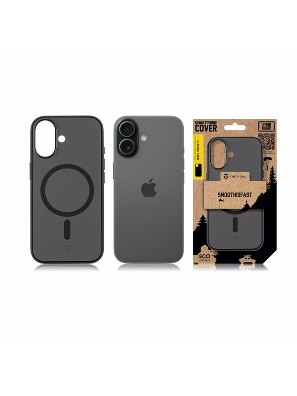 Tactical Tactical MagForce SmoothIsFast Husă pentru Apple iPhone 17/iphone 18 Asphalt