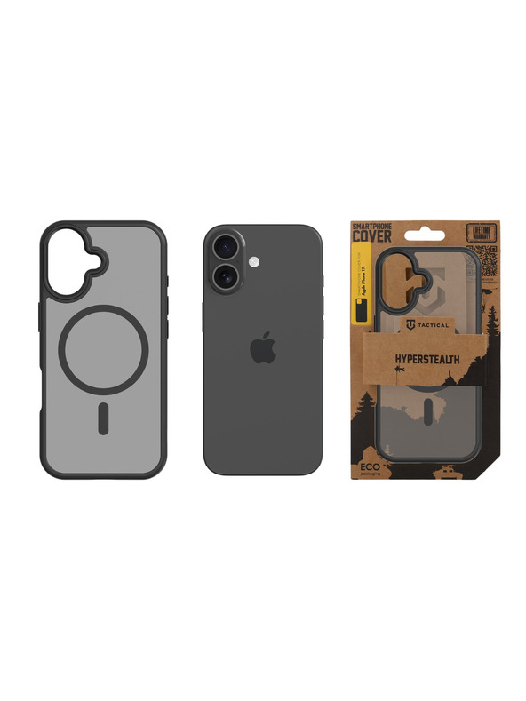 Tactical Tactical MagForce Hyperstealth Carcasă pentru Apple iPhone 17 Asphalt