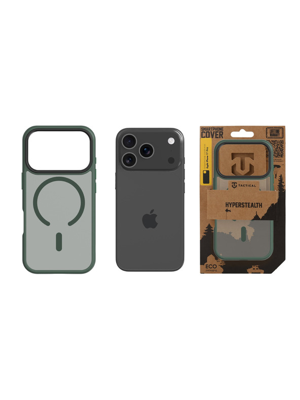 Tactical Tactical MagForce Hyperstealth Carcasă pentru Apple iPhone 17 Pro Forest Green