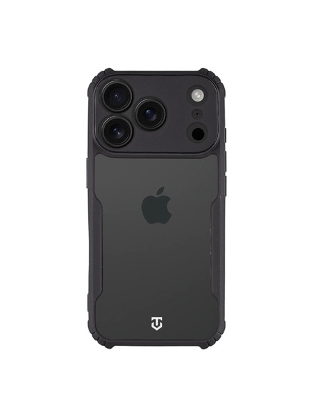 Tactical Tactical Quantum Stealth Husă pentru Apple iPhone 17 Pro Clear/Black