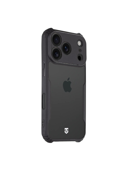 Tactical Tactical Quantum Stealth Husă pentru Apple iPhone 17 Pro Clear/Black