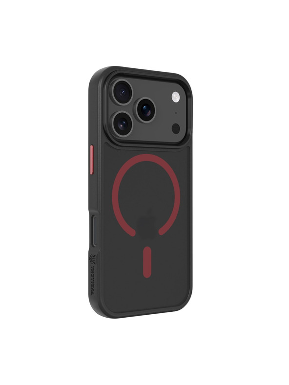 Tactical Tactical MagForce Hyperstealth 2.0 Carcasă pentru Apple iPhone 17 Pro/iPhone 18 Pro Black/Red