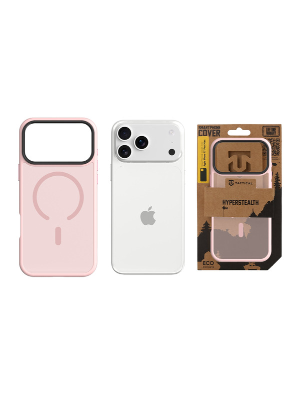 Tactical Tactical MagForce Hyperstealth Husă pentru Apple iPhone 17 Pro Max Pink Panther