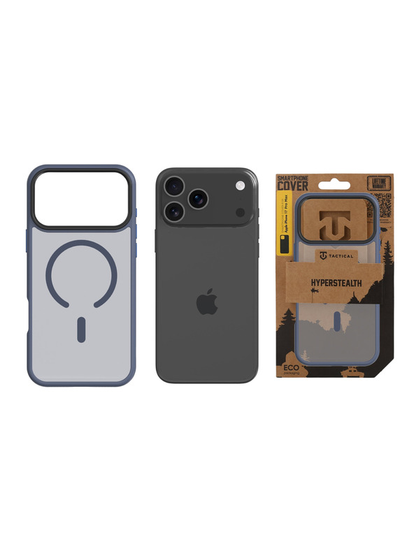 Tactical Tactical MagForce Hyperstealth Husă pentru Apple iPhone 17 Pro Max Deep Blue