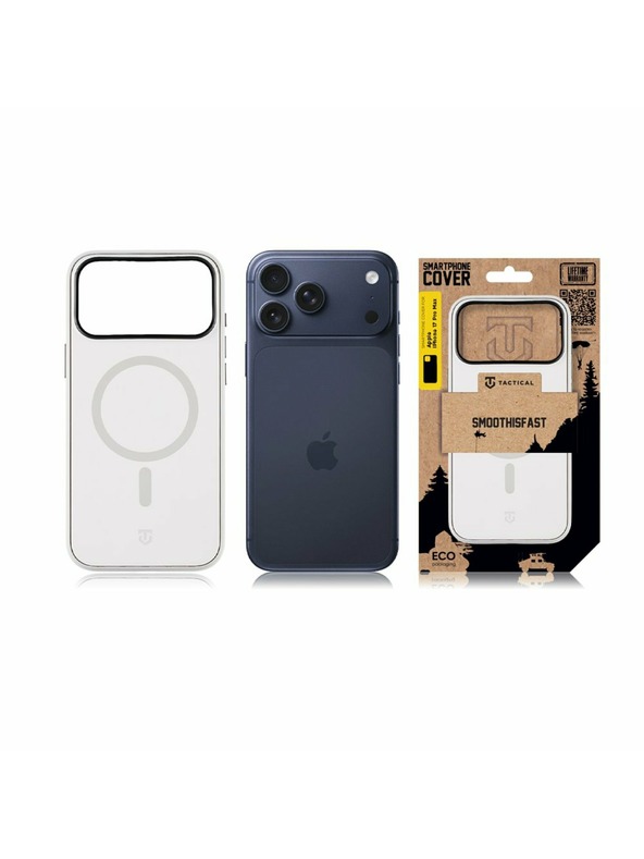 Tactical Tactical MagForce SmoothIsFast Husă pentru Apple iPhone 17 Pro Max/iPhone 18 Pro Max Chalk