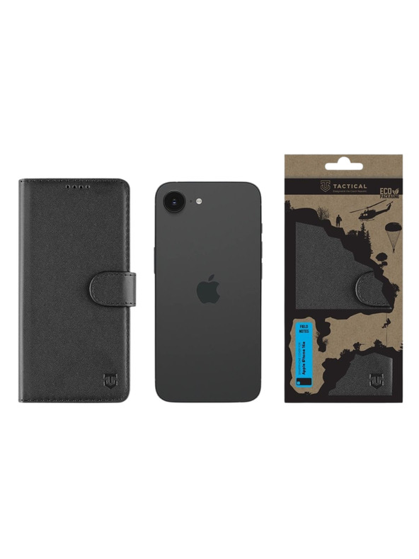 Tactical Tactical Field Notes pentru Apple iPhone 16e/17e Black