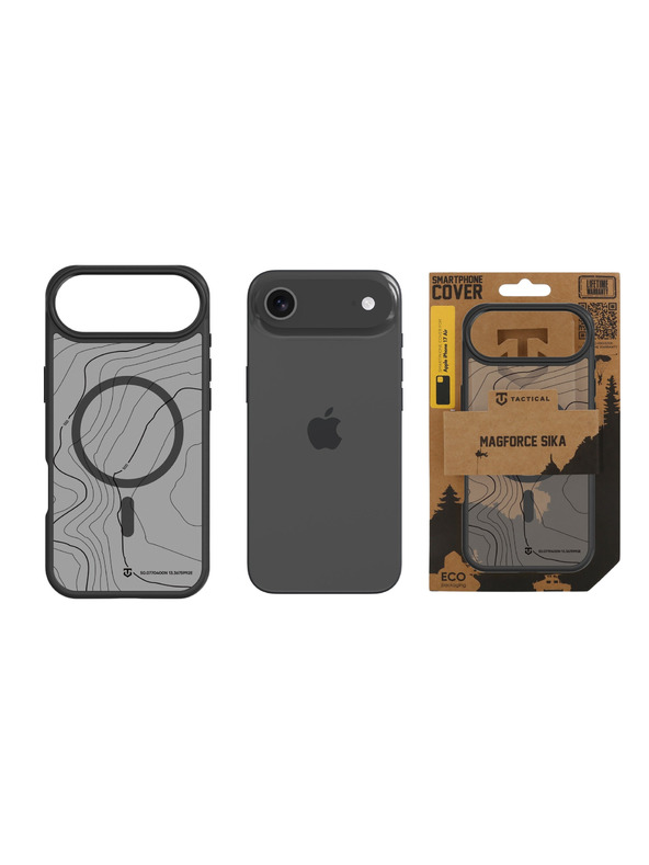 Tactical Tactical MagForce Hyperstealth Sika Husă pentru Apple iPhone Air Asphalt