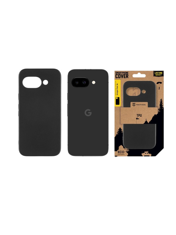 Tactical Tactical TPU Husă pentru Google Pixel 9a Black
