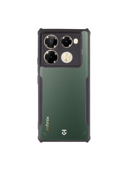 Tactical Tactical Quantum Stealth Husă pentru Infinix Note 40 Pro 4G Clear/Black