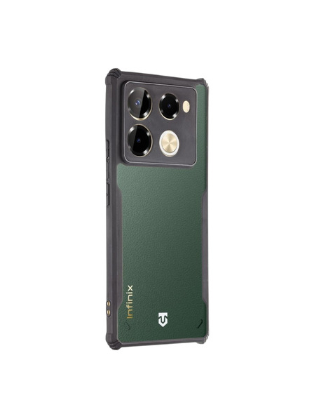 Tactical Tactical Quantum Stealth Husă pentru Infinix Note 40 Pro 4G Clear/Black