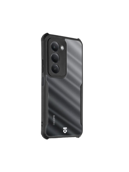 Tactical Tactical Quantum Stealth Carcasă pentru Xiaomi Redmi 15 Clear/Black