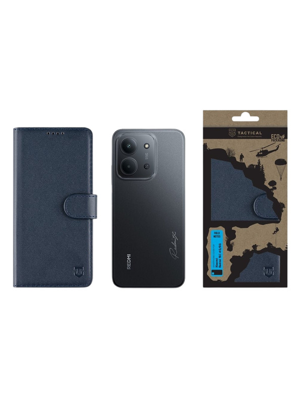 Tactical Tactical Field Notes pentru Xiaomi Redmi 15C 4G/5G Blue