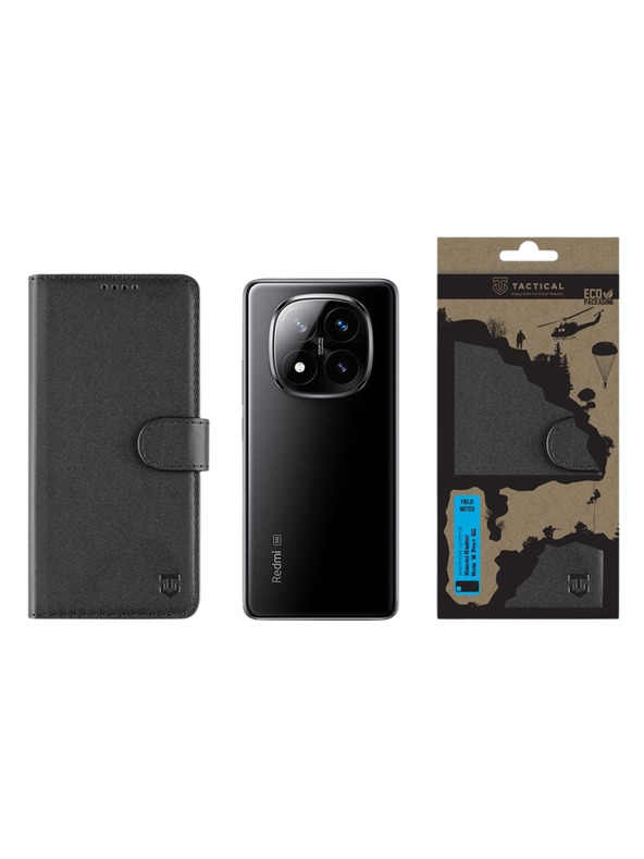Tactical Tactical Field Notes pentru Xiaomi Redmi Note 14 Pro+ 5G Black