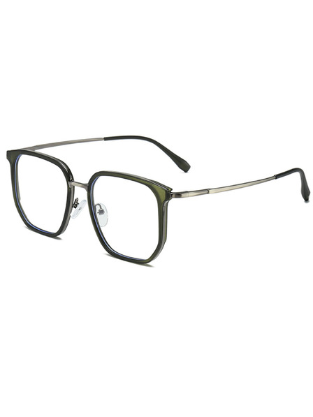 VEYREY VeyRey ochelari de soare patrati Korn rama negru/multicolor/verde lentile transparente