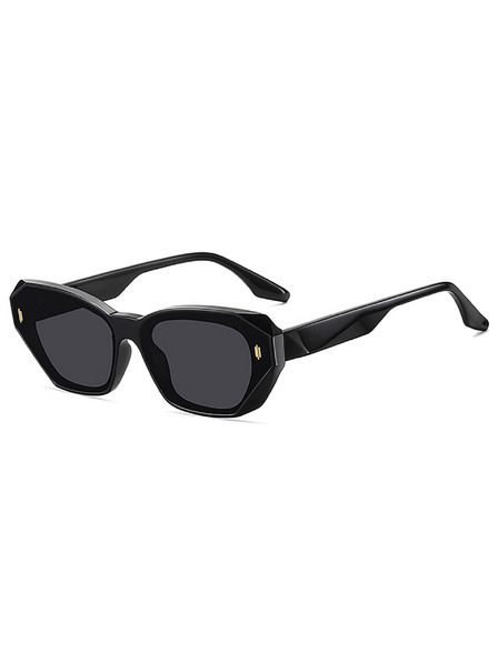 VEYREY VeyRey ochelari de soare cat-eye acetati polarizati Oghash rama neagra lentile negre