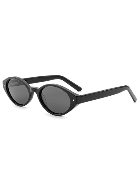 VEYREY VeyRey ochelari de soare cat-eye din acetat polarizati pentru femei Aest rama neagra lentile negre