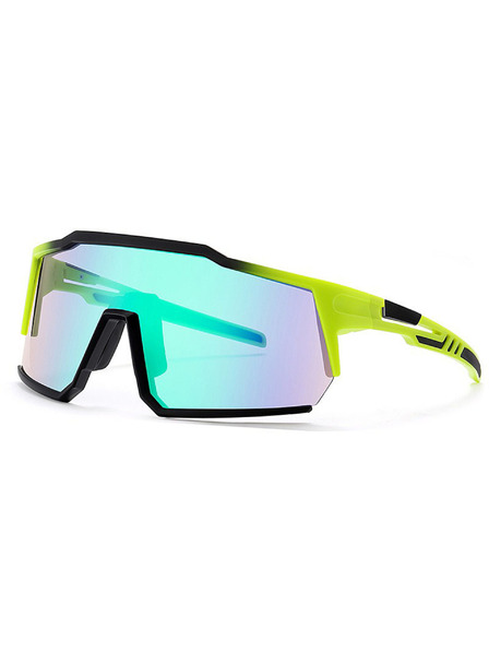 VEYREY VeyRey ochelari de soare sport Adha rama neagra lentile verzi