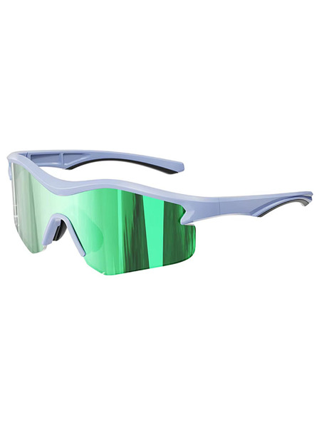 VEYREY VeyRey ochelari de soare sport Tranzes rama albastra lentile verzi