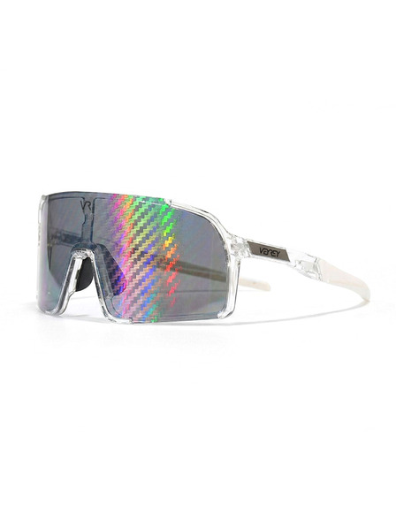 VEYREY VeyRey ochelari de soare sport Ogharod (hologram Carbon) rama transparenta lentile multicolore