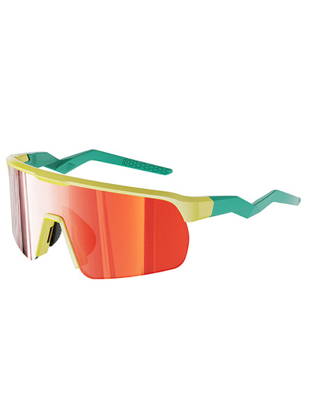 VEYREY VeyRey ochelari de soare sport Ocli rama galbena lentile rosii