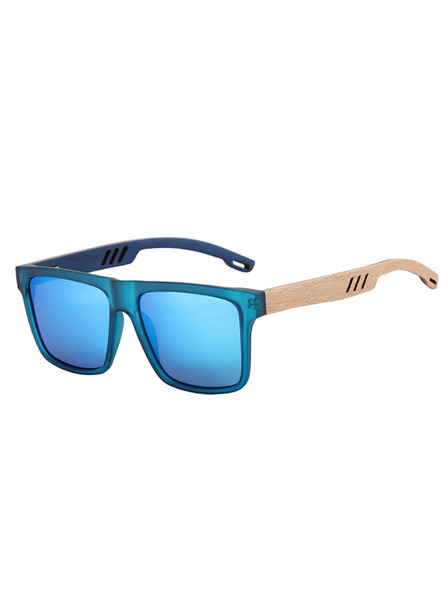 VEYREY VeyRey ochelari de soare nerd polarizati Surance rama albastra lentile albastre