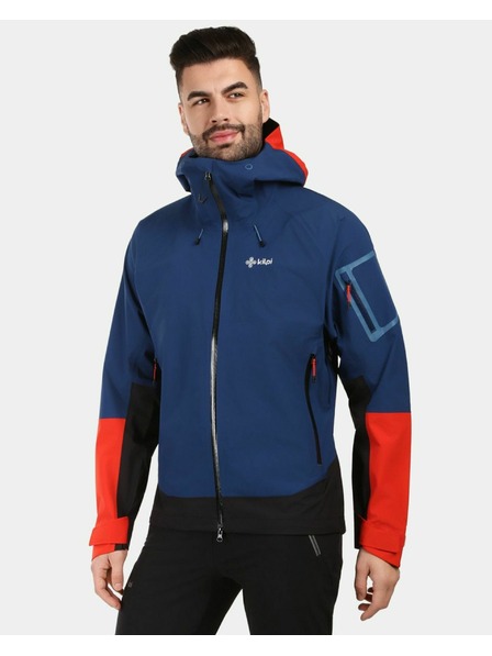 Kilpi Jachetă impermeabilă hardshell pentru bărbați Kilpi MAMBA-M Albastru închis