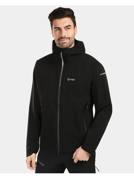 Kilpi Geacă impermeabilă pentru bărbați Kilpi HURRICANE-M Neagră