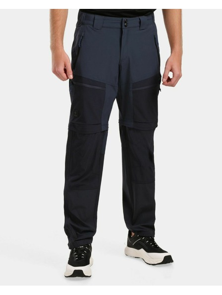Kilpi Pantaloni de exterior detașabili pentru bărbați Kilpi HOSIO-M Albastru închis