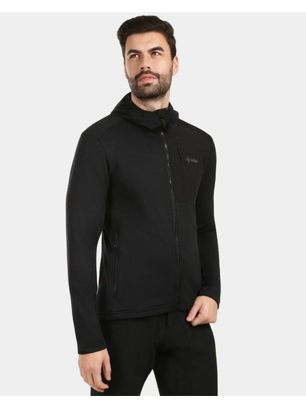 Kilpi Hanorac fleece masculin Kilpi SEVELEN-M Negru