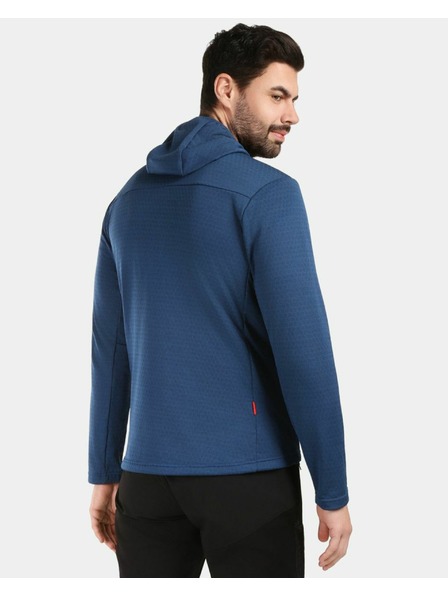Kilpi Hanorac fleece pentru bărbați Kilpi SEVELEN-M Albastru închis