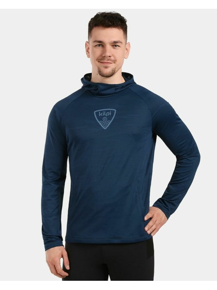 Kilpi Bluză de alergare și funcțională pentru bărbați Kilpi AILEEN-M Albastru închis