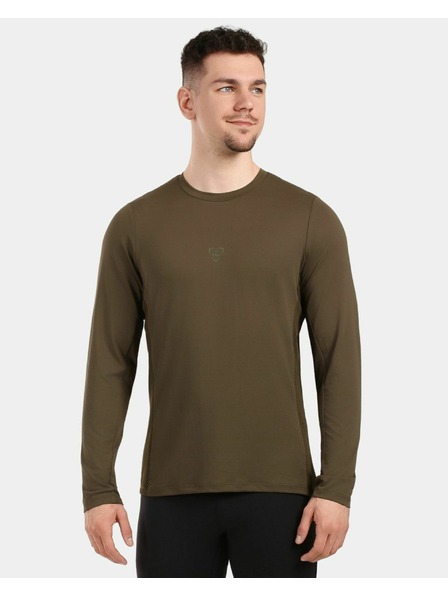 Kilpi Tricou tehnic pentru bărbați Kilpi SPOLETO-M Khaki
