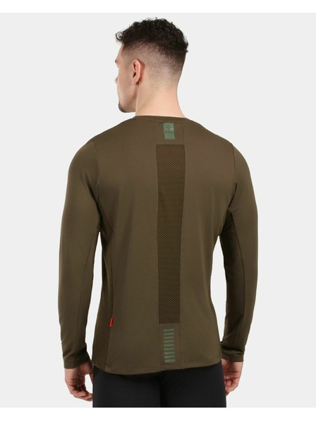 Kilpi Tricou tehnic pentru bărbați Kilpi SPOLETO-M Khaki
