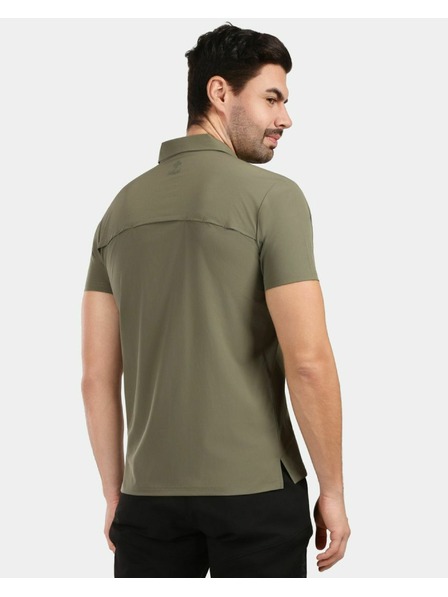 Kilpi Cămașă outdoor pentru bărbați Kilpi BOMBAY-M Verde