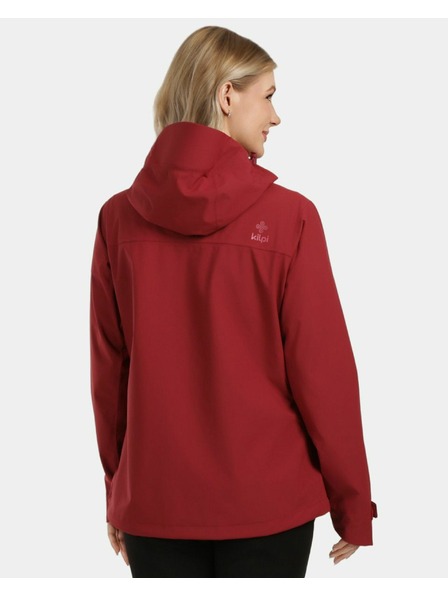 Kilpi Geacă membrană pentru femei Kilpi MONTANA-W Roșu închis